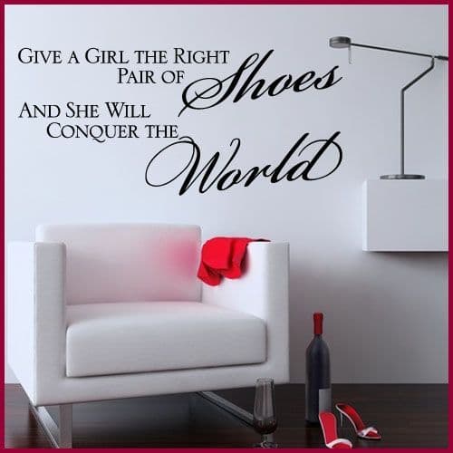 Shoe & Style Wall Stickers