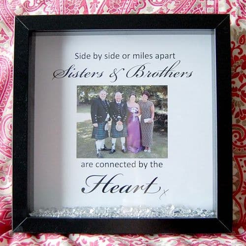 Sisters & Brothers Side by Side Framed Print