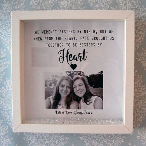 We werent sisters by birth - Framed Print