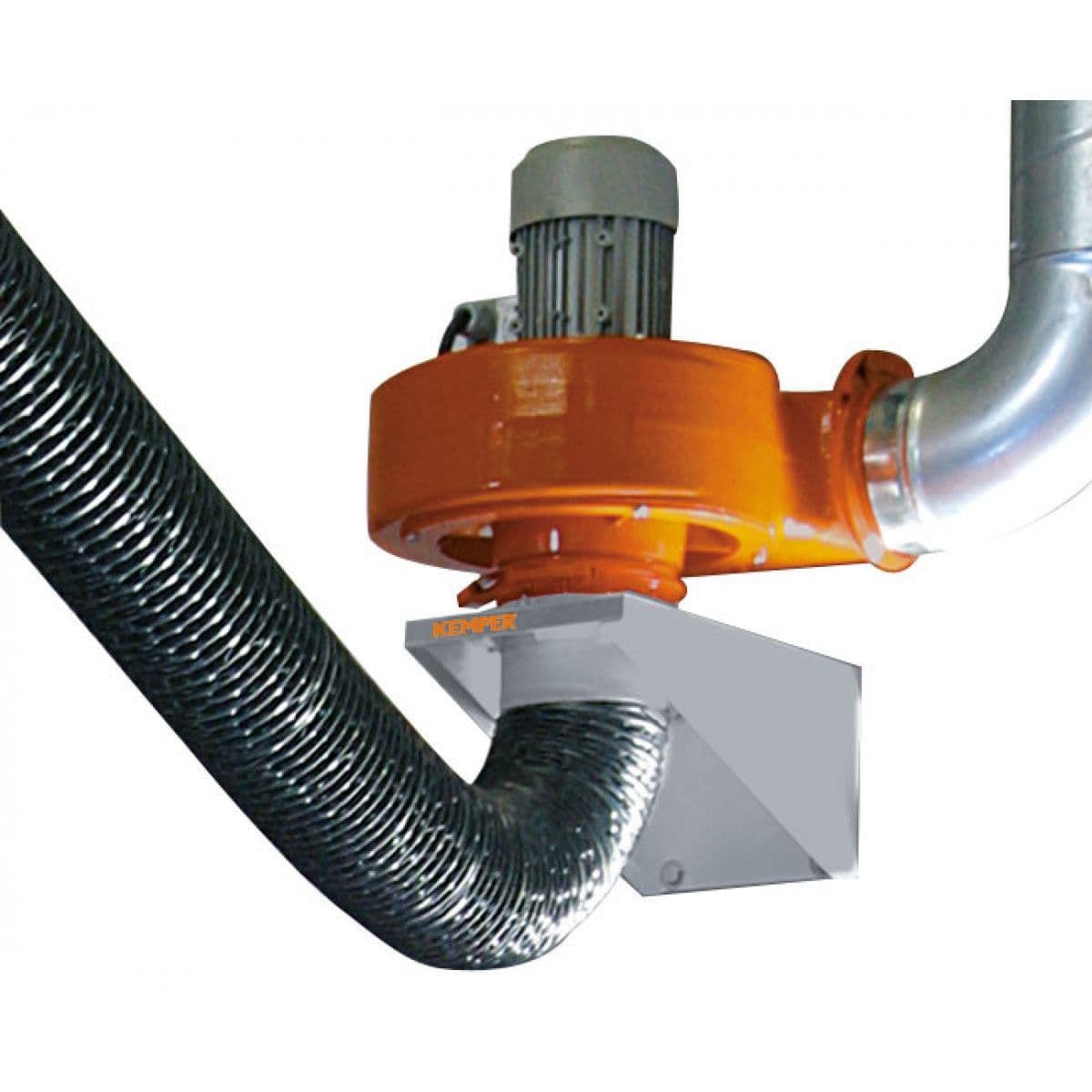 Complete Kemper Welding fume extraction set with Exhaust duct and 2