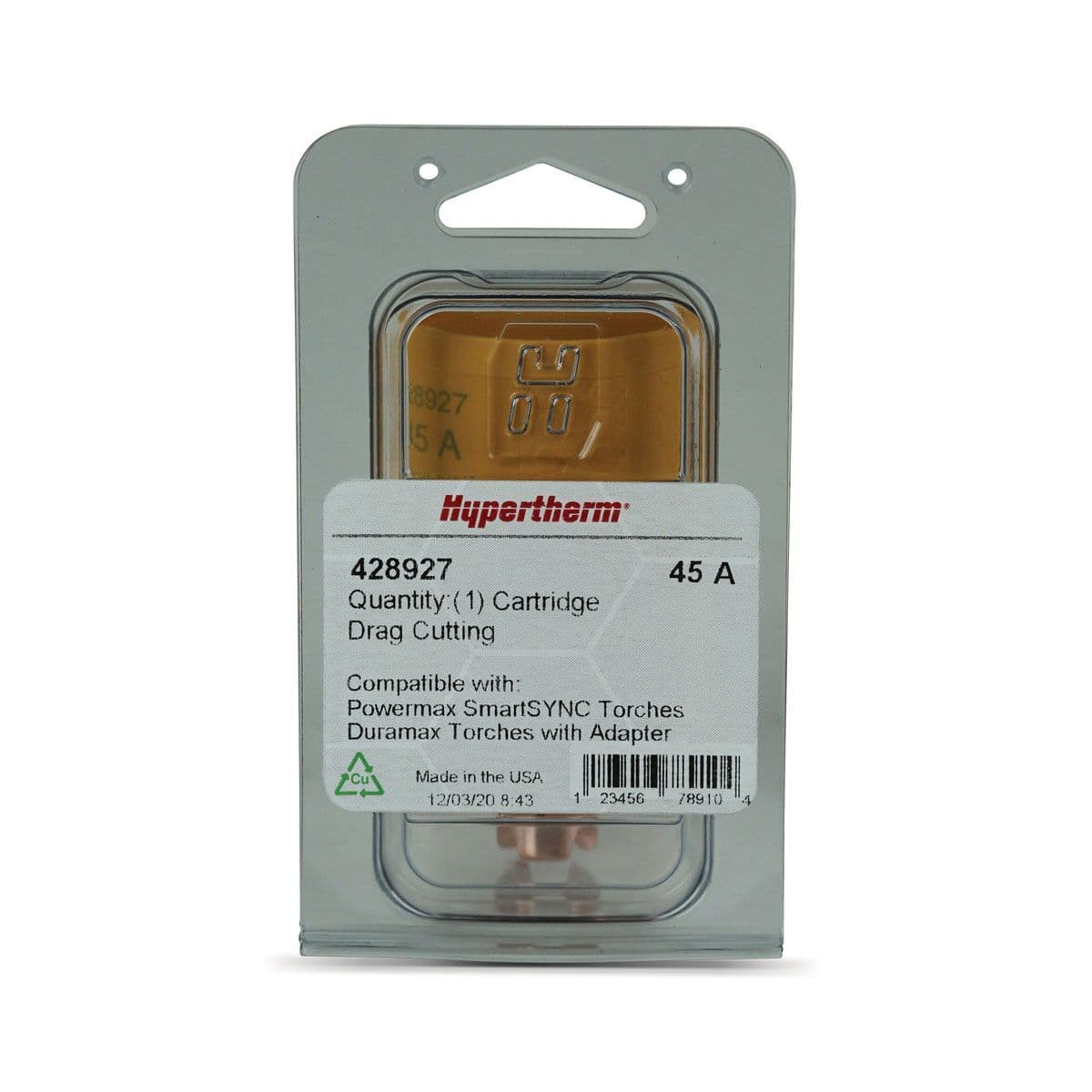 Hypertherm SmartSYNC 45A Mechanized Cutting Cartridge/Adapter - Part #428925 - View #7