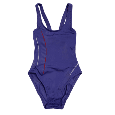 Aqua Sphere Girl's Clara Swim Suit PURPLE RED