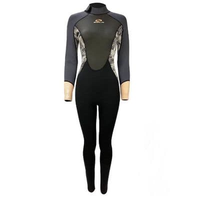 Sola Ignite3/2mm Wetsuit GREY FLORAL