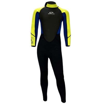 Sola Junior Storm 3/2mm Full Wetsuit NAVY/LIME