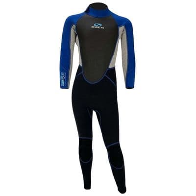 Sola Junior Storm 3/2mm Wetsuit Navy/Marl