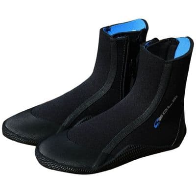 Sola JUNIOR Zipped Wet Boots Blue Trim