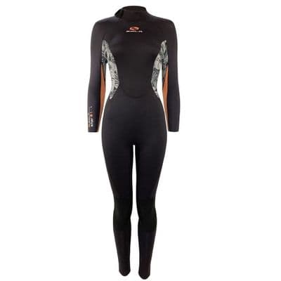 Sola Star 5/4mm Wetsuit Black/Palm/Peach
