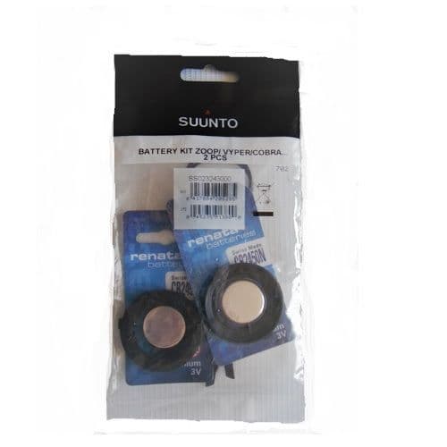 New Battery Kit For Suunto HelO2, Vyper Air & Zoop Dive Computers - Scuba Gear