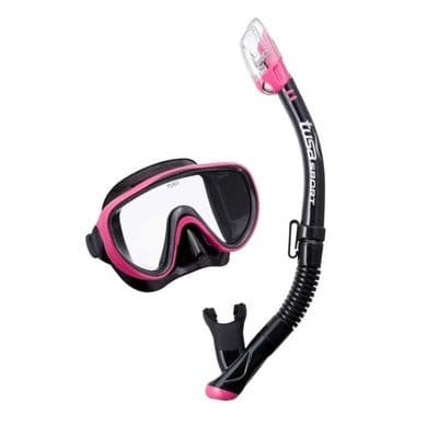 Tusa Sport Serene Mask & Snorkel Set PINK