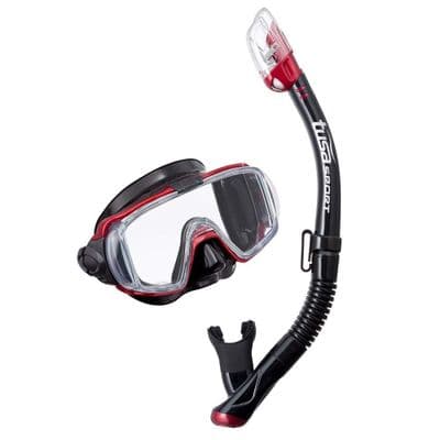 Tusa  Sport Visio Tri-Ex Adult mask and Snorkel Set