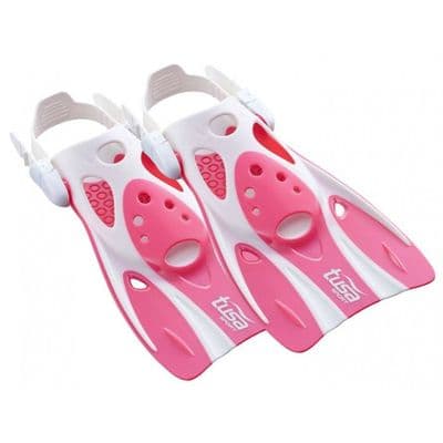 Tusa UF-0103 Short Snorkeling Fin PINK