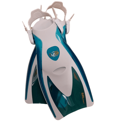 Tusa UF-21 Adjustable Snorkeling Fins Green