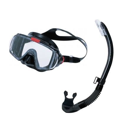 Tusa Visio Tri-Ex Mask and Tusa SP170 Snorkel Set