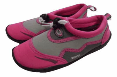 TWF JUNIOR Weever Beach Shoe PINK/SILVER