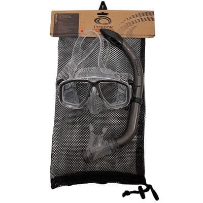 Typhoon JUNIOR Mask and Snorkel Set SILVER