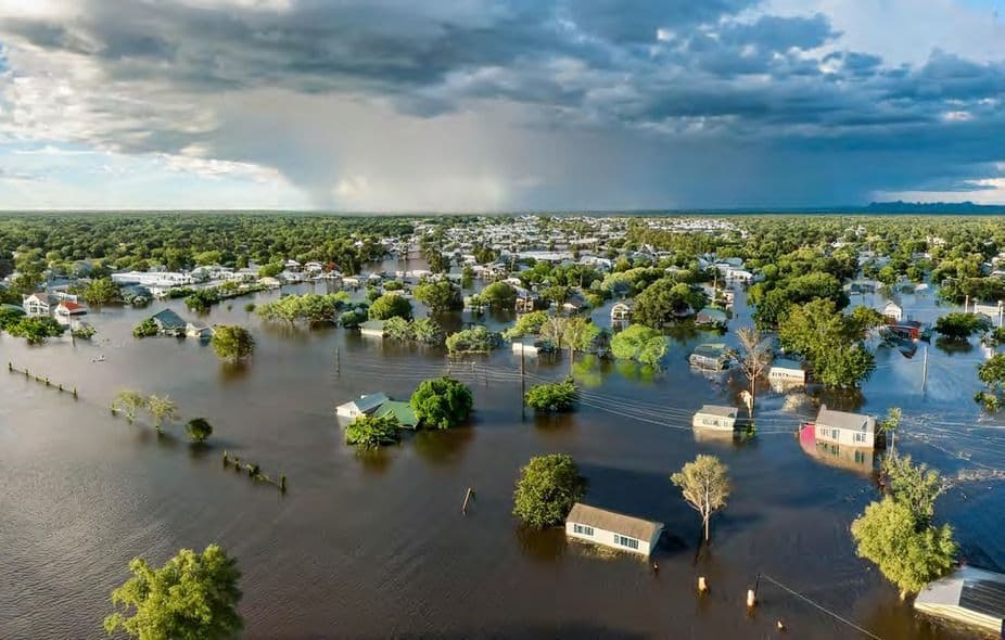 Environmental monitoring for flood risk management