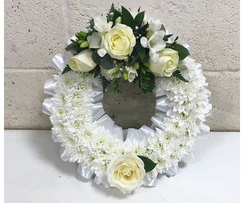 Based Funeral Wreath