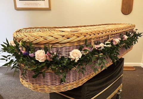 Elegant Coffin Garland