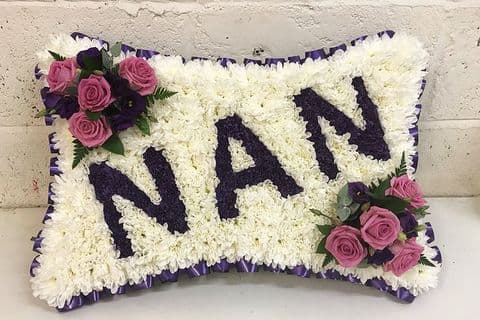 Name Funeral Pillow