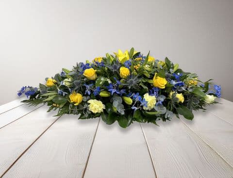 Yellow & Blue  Double Ended Spray