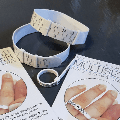 A bangle gauge can be posted to you.