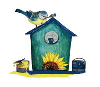 Blue Tit's Visit To Ukraine. - Paper Back Amazon Link