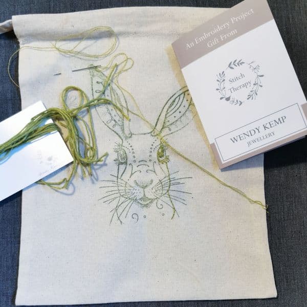 Created A Stich Therapy Gift From Wendy Kemp Jewellery - Inspired from my own illness. 2017