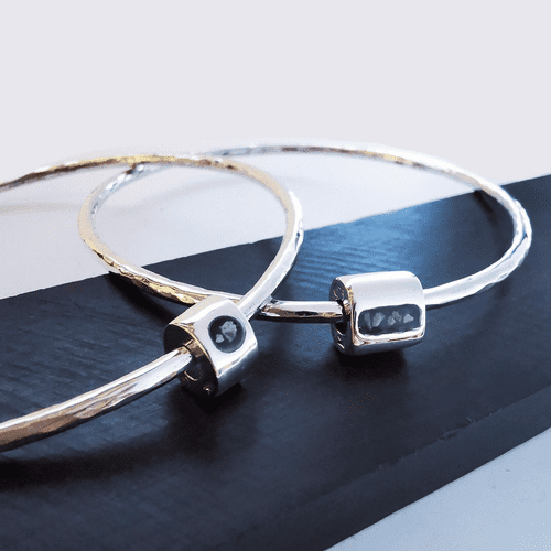 Memorial Bead Bangle - Ash Hair Clothes