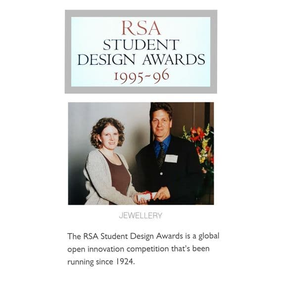 Royal Society Of Arts  Student Design Award 1995 - 1996