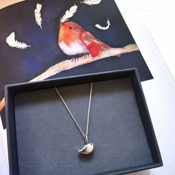 When Robin Found Her Purpose Signed Book And Fat Robin Pendant