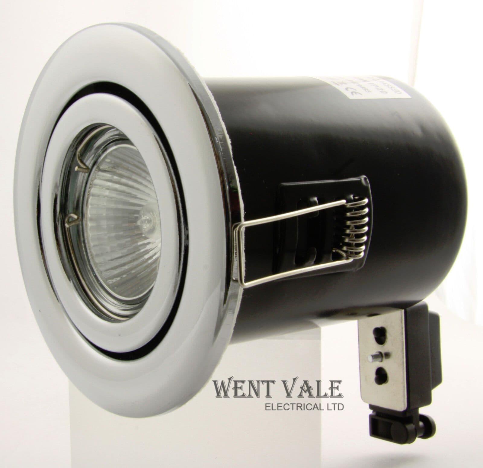 4 x Greenbrook P/Chrome 95 Minute Low Voltage Fire Rated Downlight With ...