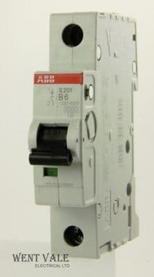 ABB System Pro M Compact - 2CD S251 001 R0065 - 6a Type B Single Pole MCB New