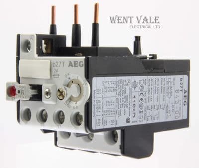 AEG B27T - 910-341-843-00 -  2a Thermal Overload Relay 0.4 to 0.63 Range