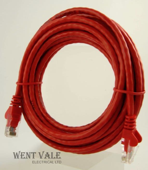 Alto - AL2088 5 Meters Red UTP Snag-less Network Patch Cable Cat 5e RJ45-RJ45