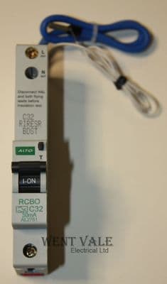 Alto AL2761 - 32a 30mA Type C Single Pole Switched Neutral AC RCBO Used