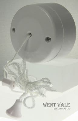 Alto Ceiling Accessories - AL0651 - 6a One Way Ceiling Mounted Pull Switch