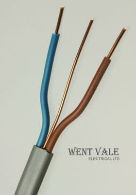 BASEC 6242YH Twin and Earth, and 6243YH Three Core & Earth Cable, Cut To Length