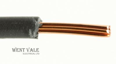 BASEC 6491X (H07V-R) Single Insulated Conduit Wiring Cable, Cut To Length