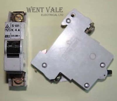 BBC/Stotz/Wylex - S181 4a Type K Single Pole MCB Used