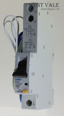 BG British General - CURB10 - 10a 30mA Type B Single Pole RCBO Unused