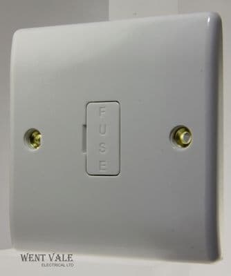 BG Nexus - 855-01 - 13a Un-switched Fused Connection Unit (Spur) + Flex Outlet