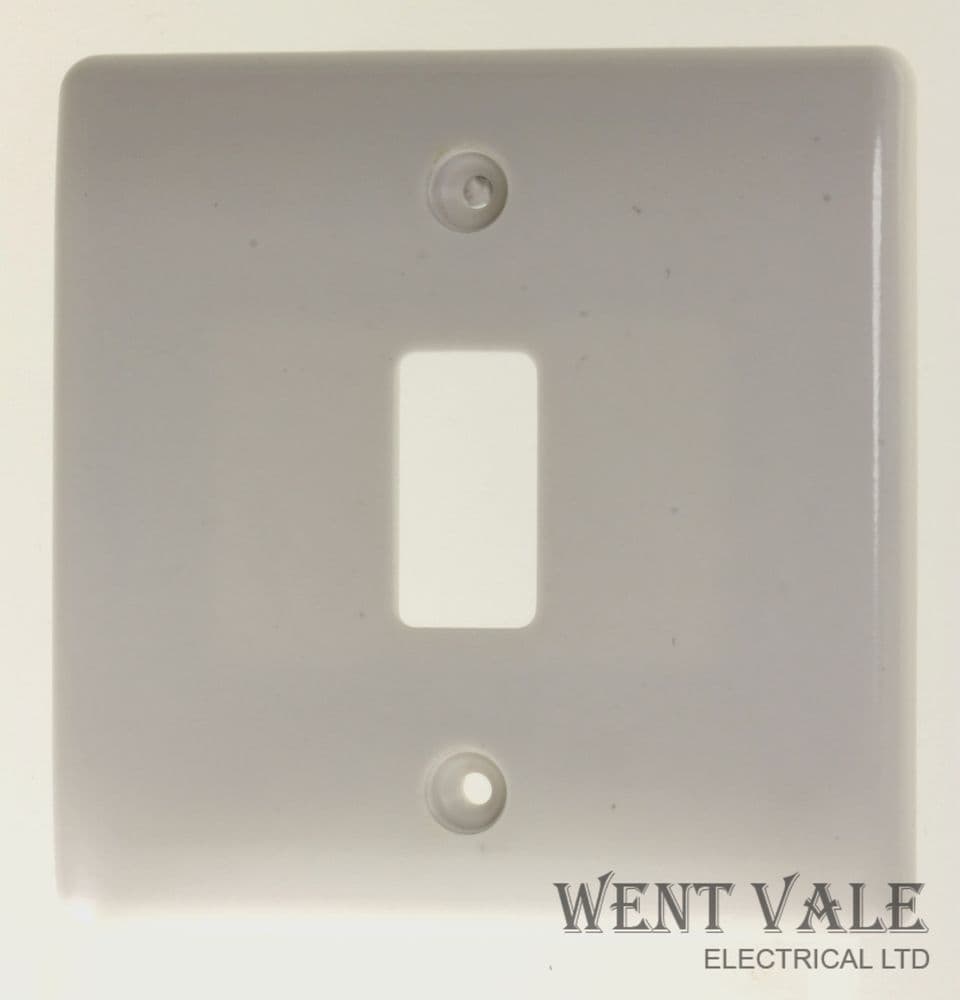 BG Nexus Grid Switch - G81-01 - 1 Gang Grid Switch White Moulded Cover ...
