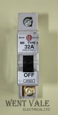 Bill Talisman - 3T321 - 32a Type 3 Single Pole MCB