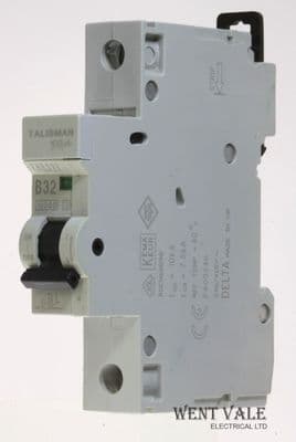 Bill Talisman Plus - THB321 - 32a Type B Single Pole MCB Used