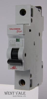 Bill Talisman Plus - THC101 - 10a Type C Single Pole MCB Used