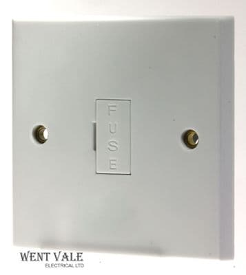 British General 952-01 White Moulded 13a Un-switched Fused Connection Unit New