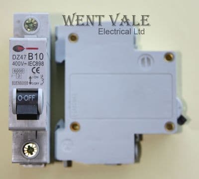 CGD DZ47-B10 - 10a Type B Single Pole MCB Un-used