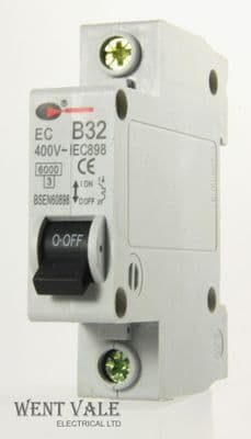 CGD EC-1B32 - 32a Type B Single Pole MCB Used