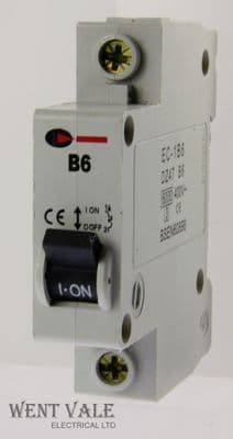 CGD EC-B6 - 6a Type B Single Pole MCB Used