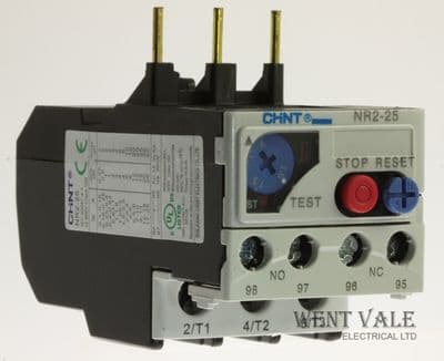 Chint NR2 -25  268137 - 2a Thermal Overload Relay with 1a to 1.6a Overload Range